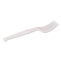 Dixie FM207 Plastic Cutlery, Heavy Mediumweight Fork (100/Box) image number 1
