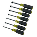 Klein Tools 631 7 Piece Cushion-Grip Nut Driver Set, 3-in Shaft, 3/16-in - 1/2-in image number 1
