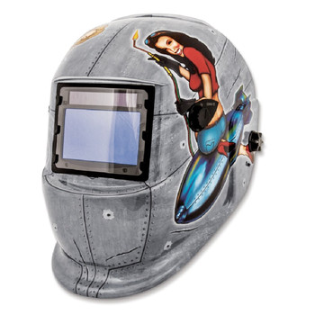 Titan 41288 Solar Powered Auto Dark Welding Helmet (Welder)