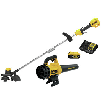 PRODUCTS | Dewalt 20V MAX Cordless Lithium-Ion 4 Ah 13 ft. String Trimmer / 20V MAX XR Brushless Handheld Blower Kit