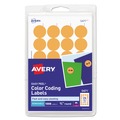 Avery 05471 Printable Self-Adhesive 0.75 in. Removable Color-Coding Labels - Neon Orange (42-Sheet/Pack 24-Piece/Sheet) image number 0