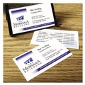 Avery 08871 Clean Edge with True Print 2 in. x 3-1/2 in. Business Cards - Matte White (200-Piece/Pack) image number 3