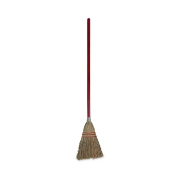 PRODUCTS | Boardwalk BWK951TCT Corn Fiber Lobby/Toy Broom with 39 in. Wood Handle - Red/Yellow (12-Piece/Carton)