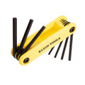 Hex Wrenches | Klein Tools 70574 Grip-It 4-1/2 in. Handle 9 Key SAE Hex Key Set image number 2