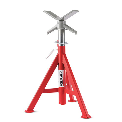 Pipe Stands | Ridgid VJ-98 38 in. V-Head Low Pipe Stand image number 0