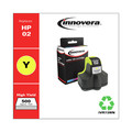 Innovera IVR73WN 500 Page-Yield, Replacement for HP 02 (C8773WN), Remanufactured Ink - Yellow image number 2