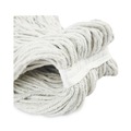 Cleaning & Janitorial Supplies | Boardwalk BWK2024CCT No. 24 Cut-End Cotton Wet Mop Head - White (12/Carton) image number 1