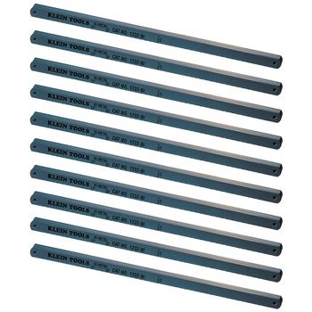 BLADES | Klein Tools 1232BI 12 in. 32 TPI Bi-Metal Blades (100-Pack)