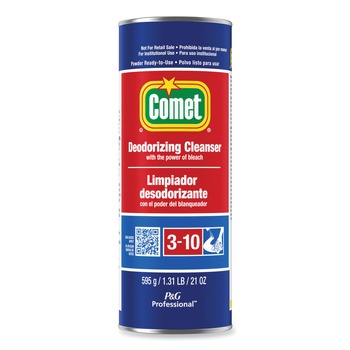 Comet 32987 21 oz. Canister Deodorizing Cleanser with Bleach