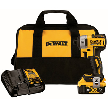 Dewalt Dcf887p1 20v Max Xr Lithium Ion 3 Speed 1 4 In Cordless Impact Driver Kit 5 Ah Tyler Tool