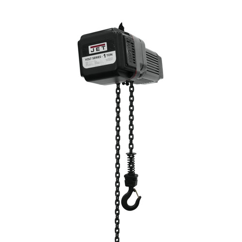 JET VOLT-100-03P-15 1 Ton 3-Phase 460V Electric Chain Hoist with 15 ft. Lift image number 0