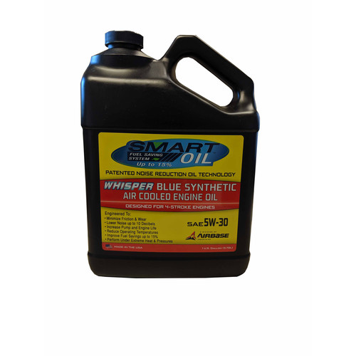 EMAX OILENG101G Smart Oil Whisper Blue 1 Gallon Synthetic Air Cooled Engine Oil image number 0