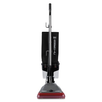 UPRIGHT VACUUM | Sanitaire SC689B TRADITION 5 Amp 600-Watt Upright Vacuum with Dust Cup - Gray/Red