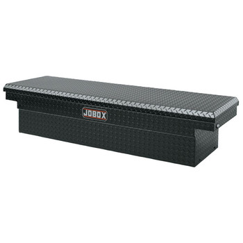 PRODUCTS | JOBOX PAC1587002 Aluminum Single Lid Compact Crossover Truck Box (Black)