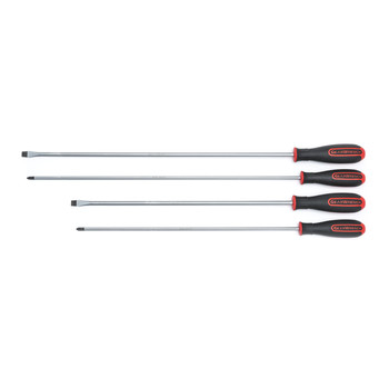 GearWrench 80069 4-Piece 16 in. & 20 in. Long Combination Screwdriver Set