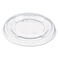 Just Launched | Dart PL4N 3.25 - 9 oz Portion/Souffle Cup Lids - Clear (125/Sleeve 20 Sleeves/Carton) image number 1