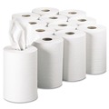 Cleaning & Janitorial Supplies | Georgia Pacific Professional 28706 7-7/8 in. x 350 ft. Nonperforated Paper Towels - White (12 Rolls/Carton) image number 0