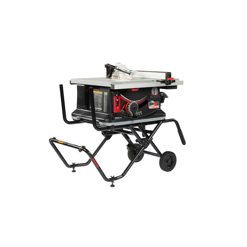 SawStop JSS-120A60 15 Amp 60Hz Jobsite Saw PRO with Mobile Cart Assembly image number 0