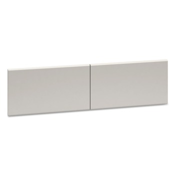 HON H386015.L.Q 38000 Series 30 in. x 0.75 in. x 15 in. Flipper Doors for 60 in. Stack-On Storage - Light Gray (2-Piece/Carton)