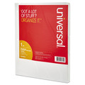 Universal UNV20815 Deluxe 5-Tab 11 in. x 8.5 in. Write-On/Erasable Tab Index - White (1-Set) image number 2