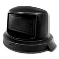 Waste Cans | Impact 7747-3 27 in. dia. Domed Gator Lid for 44 gal. Waste Receptacle - Black (1/Carton) image number 0