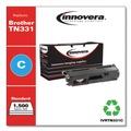 Innovera IVRTN331C 1500 Page-Yield, Replacement for Brother TN331C, Remanufactured Toner - Cyan image number 1
