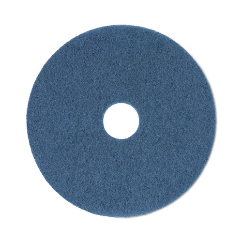 $99 and Under Sale | Boardwalk BWK4020BLU 20 in. dia. Scrubbing Floor Pads - Blue (5/Carton) image number 0