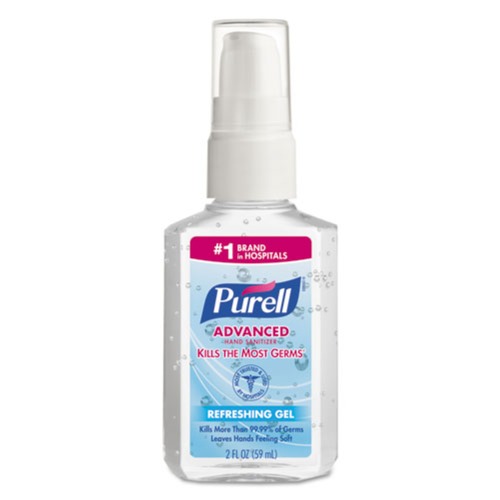 Hand Sanitizers | PURELL 9606-24 Advanced Instant Hand Sanitizer, 2 oz. Personal Pump Bottle (24/Carton) image number 0