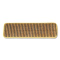 Cleaning and Janitorial Accessories | Rubbermaid Commercial FGQ81000YL00 Microfiber 18 in. Scrubber Pads with Vertical Polyprolene Stripes - Yellow (6/Carton) image number 2