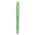 New Arrivals | Universal UNV08852 Chisel Tip Pocket Highlighters - Fluorescent Green (1 Dozen) image number 0