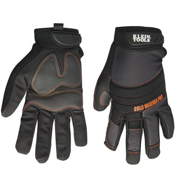 Klein Tools 40211 Journeyman Cold Weather Pro Gloves - Medium, Black