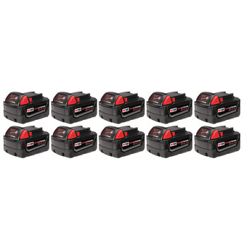 Milwaukee 48 11 1822 M18 Redlithium Xc 3 Ah Lithium Ion High Capacity Battery 2 Pack Tyler Tool