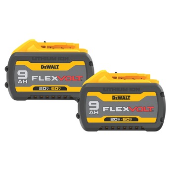Dewalt DCB609-2 20V/60V MAX FLEXVOLT 9 Ah Lithium-Ion Battery (2-Pack) Dewalt DCB609-2 20V/60V MAX FLEXVOLT 9 Ah Lithium-Ion Battery (2-Pack)
