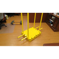 Dollies | Saw Trax YSD 1,000 lb. Capacity Yel-Low Safety Dolly image number 0