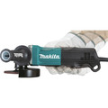 Makita GA5052 11 Amp Compact 4-1/2 in./ 5 in. Corded Paddle Switch Angle Grinder with AC/DC Switch image number 7
