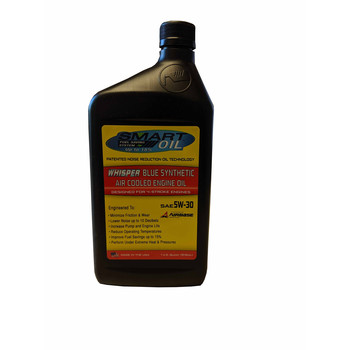 ADHESIVES AND LUBRICANTS | EMAX OILENG101Q Smart Oil Whisper Blue 1 Quart Synthetic Air Cooled Engine Oil