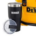 Dewalt DXC1003B 10 Quart Roto-Molded Lunchbox Cooler and 30 oz. Black Tumbler Combo image number 4