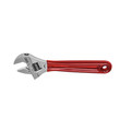 Adjustable Wrenches | Klein Tools D507-6 6-1/2 in. Extra Capacity Adjustable Wrench - Transparent Red Handle image number 8