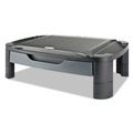 Alera ALEU3N1BL 3-In-1 21.63 in. x 13.75 in. x 24.75 in. Storage Cart and Stand - Black/Gray image number 1