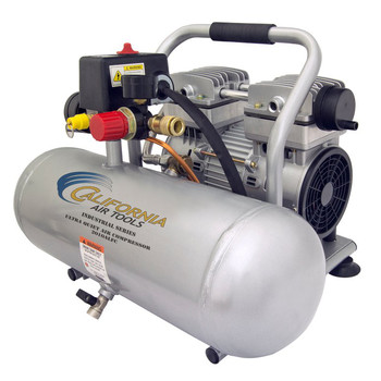 PRODUCTS | California Air Tools 2010ALFC 1 HP 2 Gallon Ultra Quiet and Oil-Free Aluminum Tank Hot Dog Air Compressor