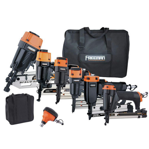 Compressor Combo Kits | Freeman P9PCK 9 Pc Kit with Bags and Fasteners image number 0