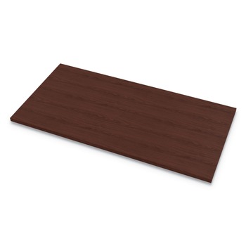 Fellowes Mfg Co. 9650501 Levado 60 in. x 30 in. Laminated Table Top - Mahogany