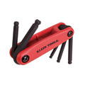 Hex Wrenches | Klein Tools 70572 5-Key Metric Sizes Grip-It Ball End Hex Set image number 2