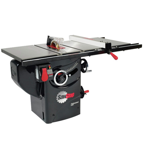 Table Saws | SawStop PCS175-PFA30 110V Single Phase 1.75 HP 14 Amp 10 in. Professional Cabinet Saw with 30 in. Premium Fence System image number 0