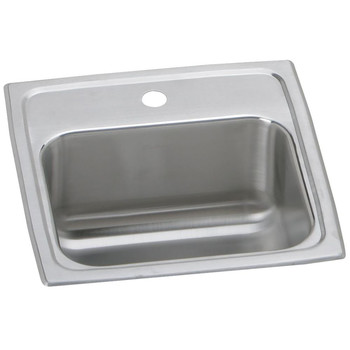 Elkay BCR151 Celebrity Top Mount Stainless Steel bar Sink with (1) Faucet Hole
