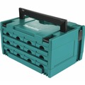 Storage Systems | Makita P-84327 MAKPAC 12 Drawers 8-1/2 in. x 15-1/2 in. x 11-5/8 in. Interlocking Case image number 0