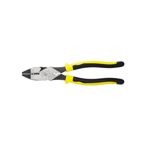Klein Tools J2139NECRN 9.55 in. Side Cutters with Wire Stripper/Crimper image number 0