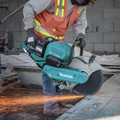 Concrete Saws | Makita GEC01PL 80V max XGT (40V max X2) Brushless Lithium-Ion 14 in. Cordless AFT Power Cutter Kit with Electric Brake and 2 Batteries (8 Ah) image number 18