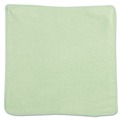 Cleaning and Janitorial Accessories | Rubbermaid Commercial 1820578 12 in. x 12 in. Microfiber Cleaning Cloths - Green (24/Pack) image number 0