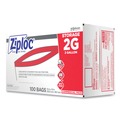 Ziploc 682253 15 in. x 13 in. 1.75 mil 2 Gallon Double Zipper Storage Bags - Clear (100/Carton) image number 3